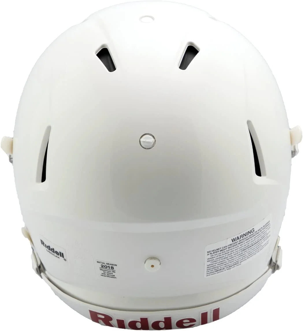 Riddell SpeedFlex Youth Football Helmet, White, Large