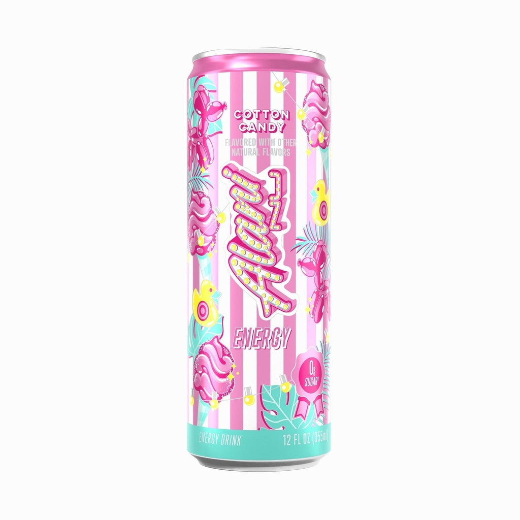 Energy Drink Cotton Candy 12oz pack 24cans