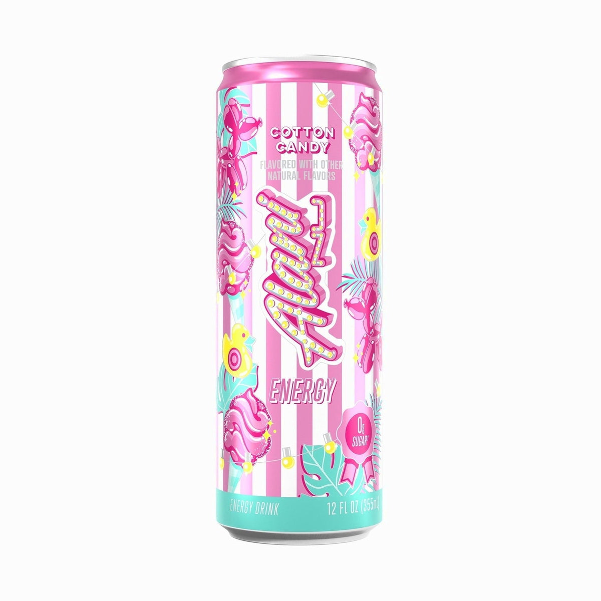 Energy Drink Cotton Candy 12oz pack 24cans