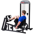 Body-Solid Pro Select Leg Press Machine, 310 Lb Rubber Footplate - GLP STK/3