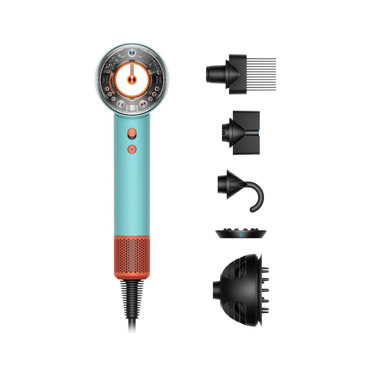 Dyson Supersonic Nural Hair Dryer Ceramic Patina/Topaz - Supersonic Nural