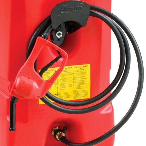 14 Gallon Portable Gas Fuel Tank with Pump, 2 Pack, Red