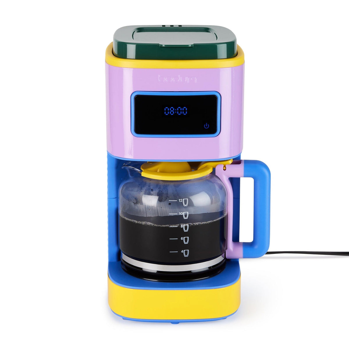 Bodum Programmable 12-Cup Coffee Maker - Blue/ Multi