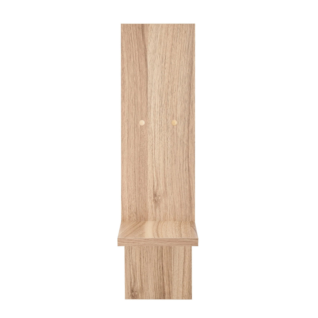 Cantilever Floating Wall Shelf, 24 x 5.75 x 40 in Laminated MDF