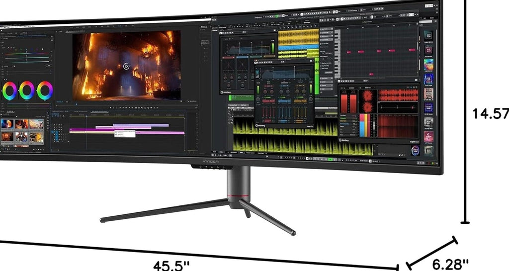 INNOCN 49" Curved Gaming Monitor, 144Hz, HDR400, USB-C, 49C1G