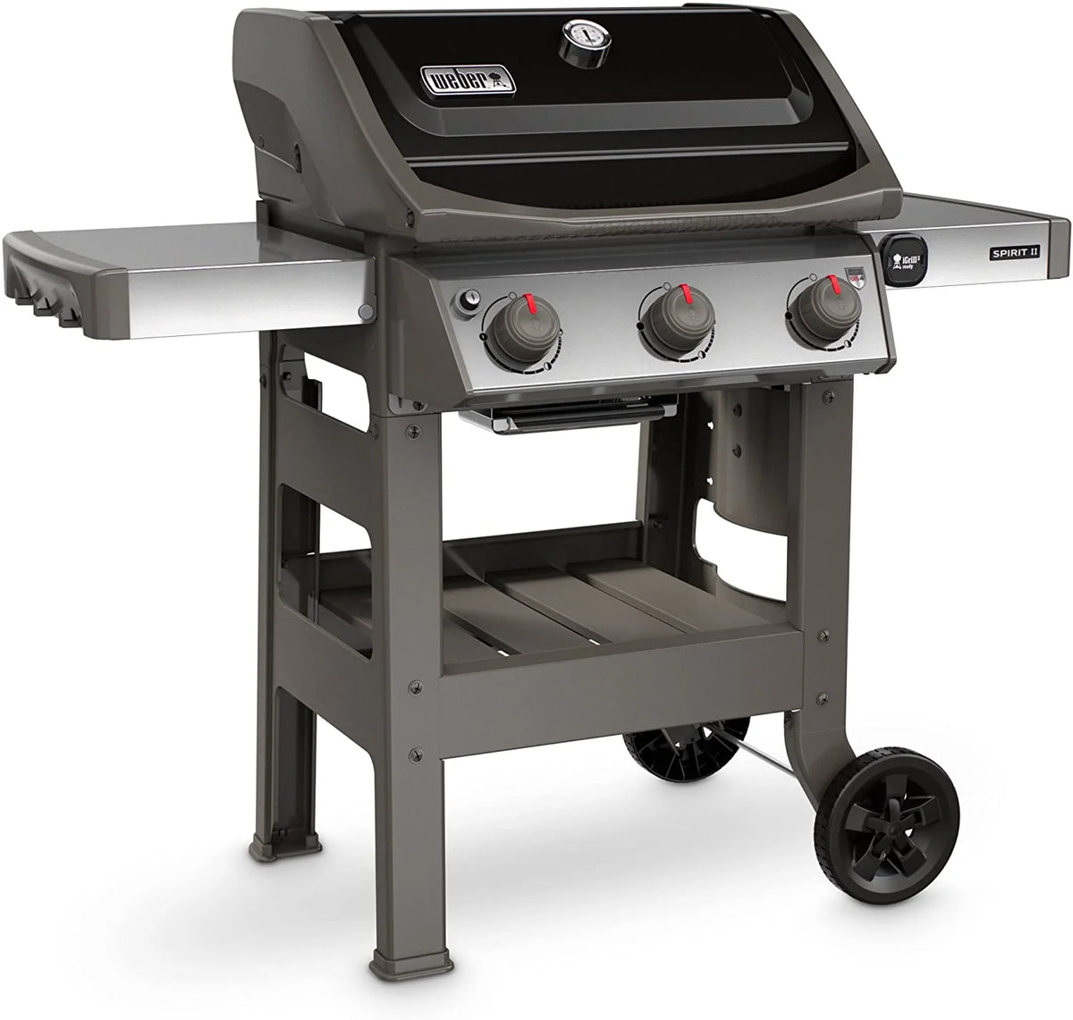 Weber Spirit II E-310 3-Burner Liquid Propane Grill, Black - 45010001