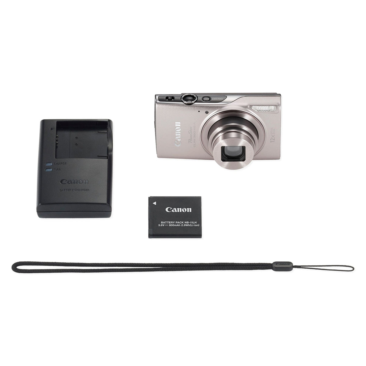 Canon PowerShot ELPH 360 Camera - Silver