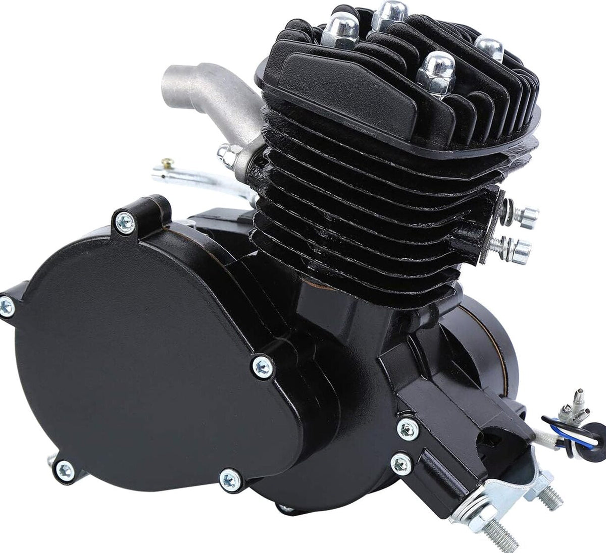 Sange 50cc 2-Stroke Petrol Motor Conversion Kit for 26′′-28′′ Bikes – Black, Air-Cooled, Easy Install, Fuel Efficient