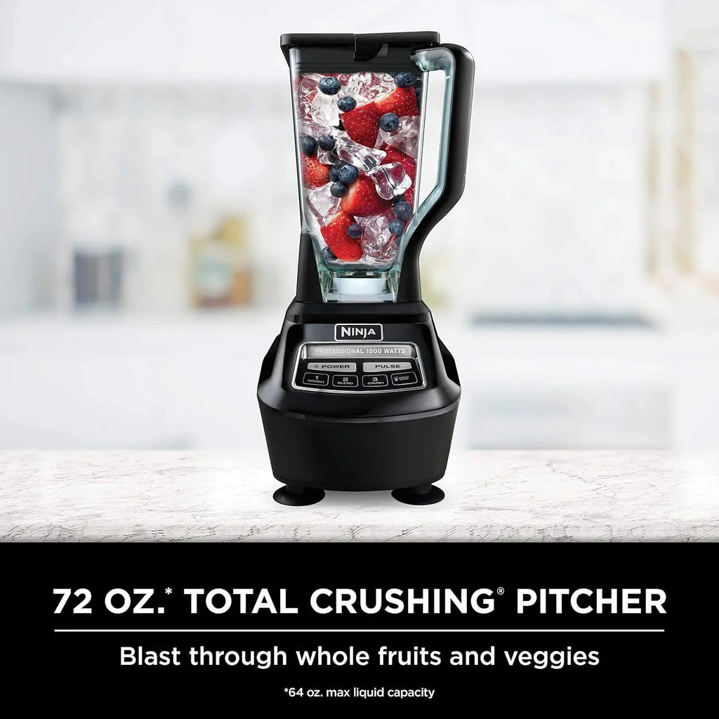 Ninja Mega Kitchen System Blender, 1500W, Black - BL770