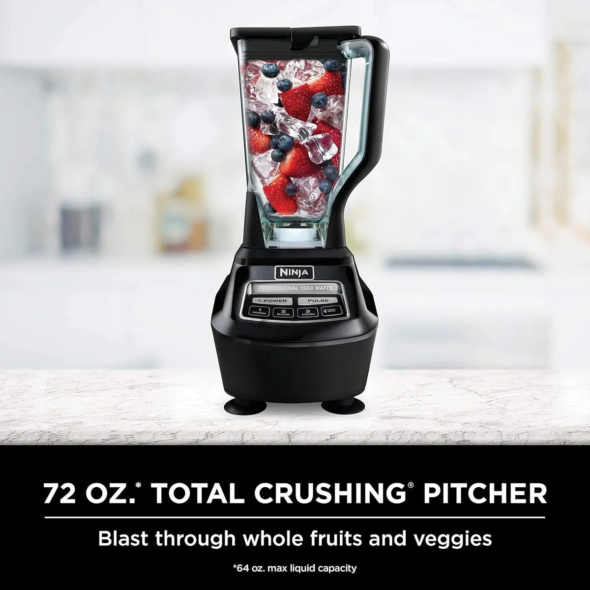 Ninja Mega Kitchen System Blender, 1500W, Black - BL770