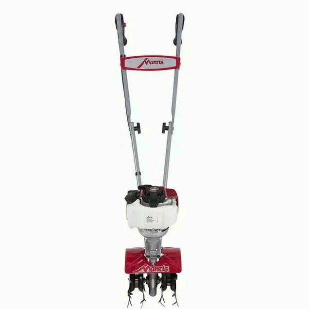 MANTIS Mini-Tiller/Cultivator 25-cc 9-in Front-Tine Forward-rotating Tiller