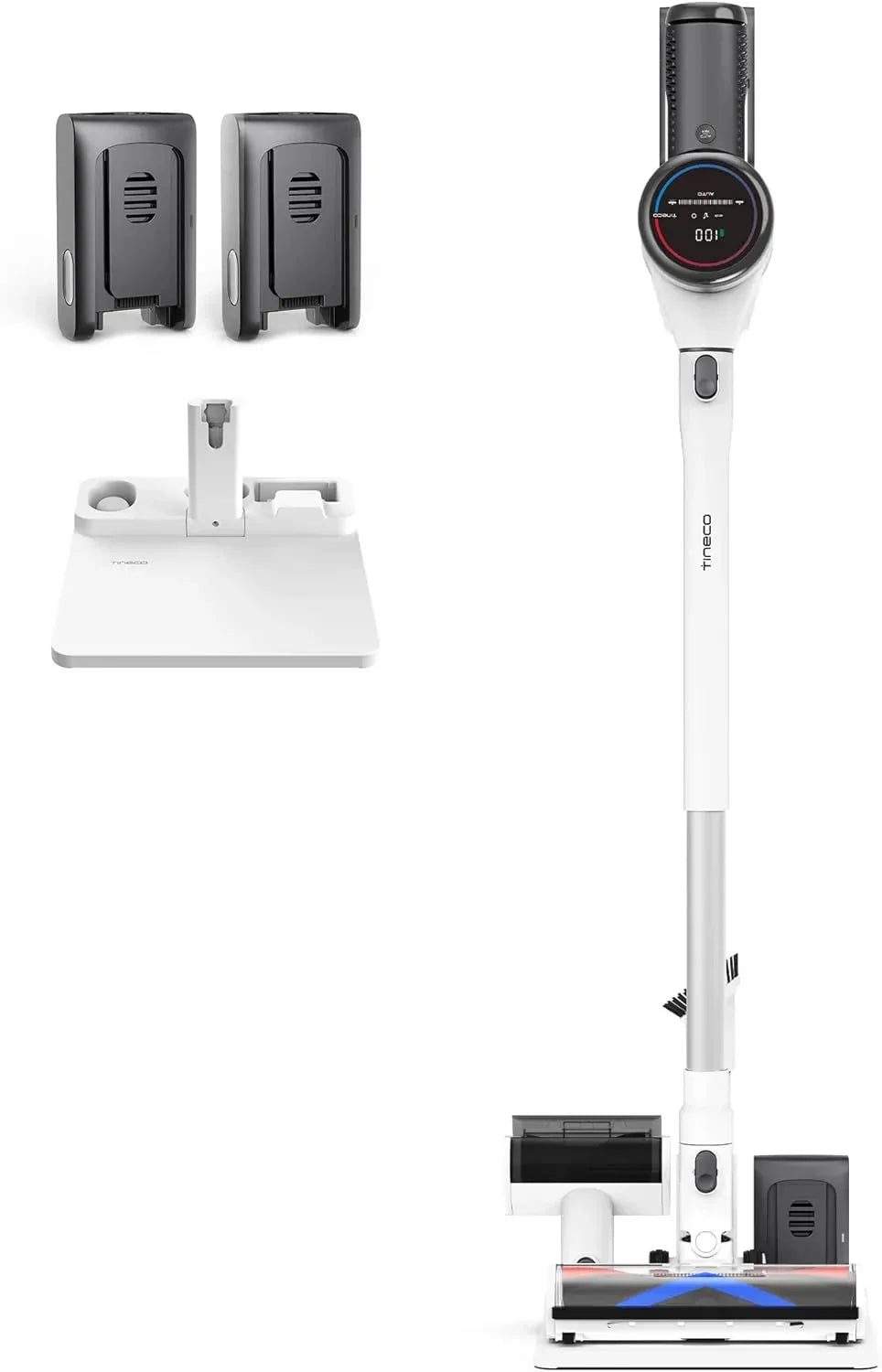 Cordless Stick Handheld Vacuum, 130W, Grey - PURE ONE S11