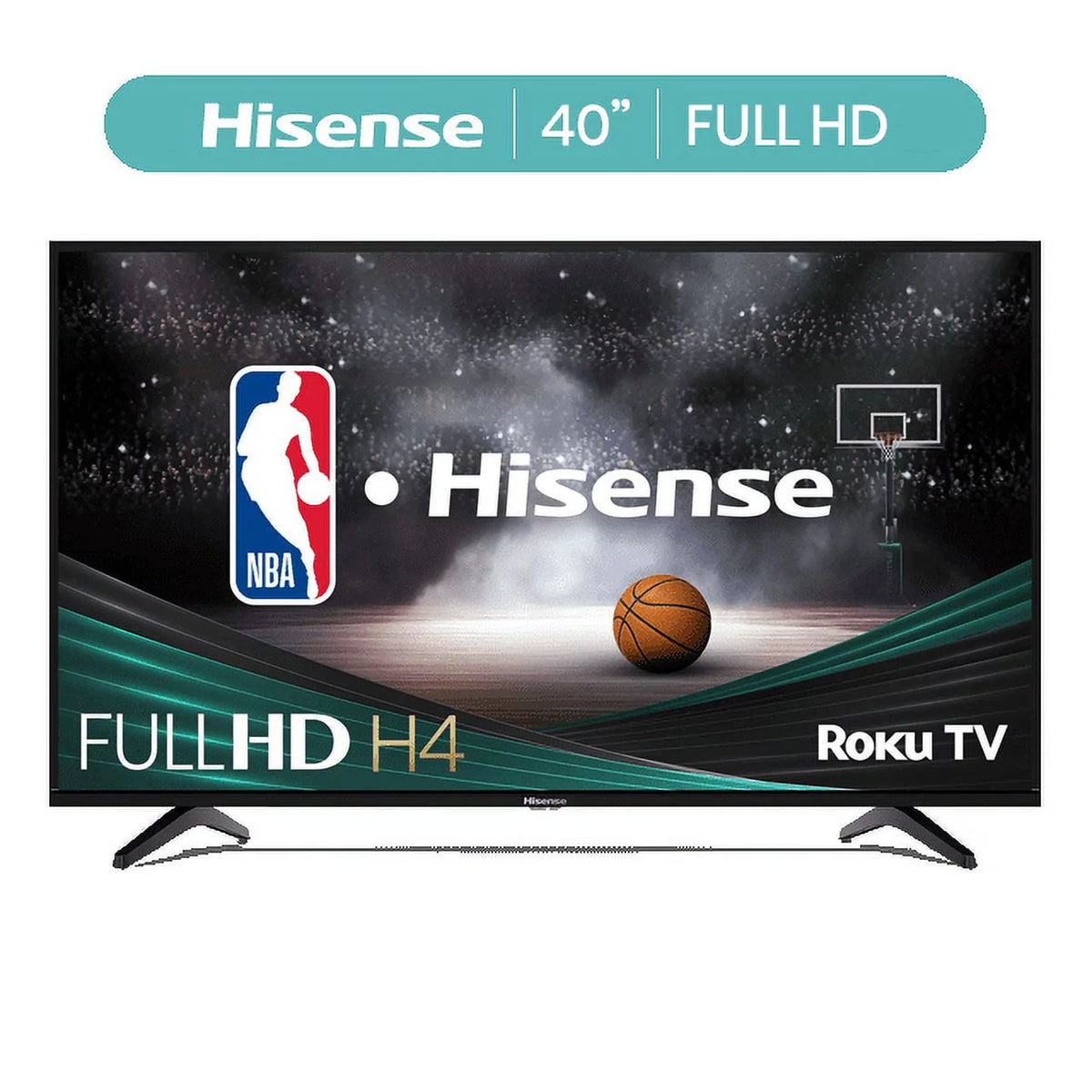 Hisense 40 FHD Roku Smart LED TV - 1080p, Motion Rate 120, Game Mode, DTS Sound
