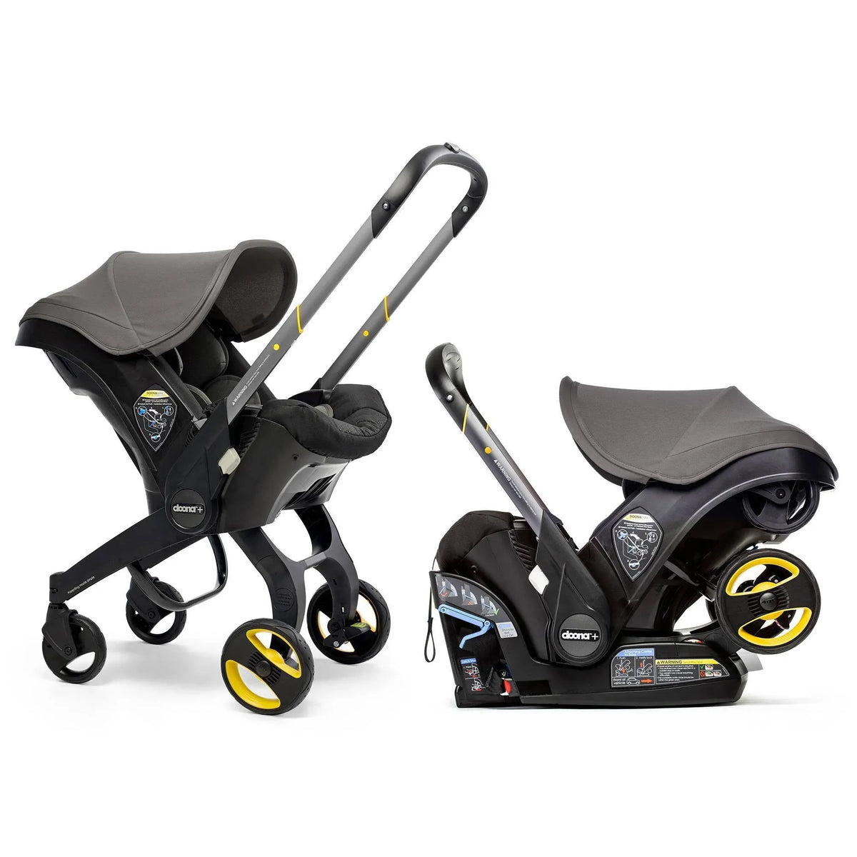Doona Infant Car Seat & Stroller - Grey Hound
