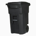 Toter 64 gal. Trash Can Black with Wheels and Lid