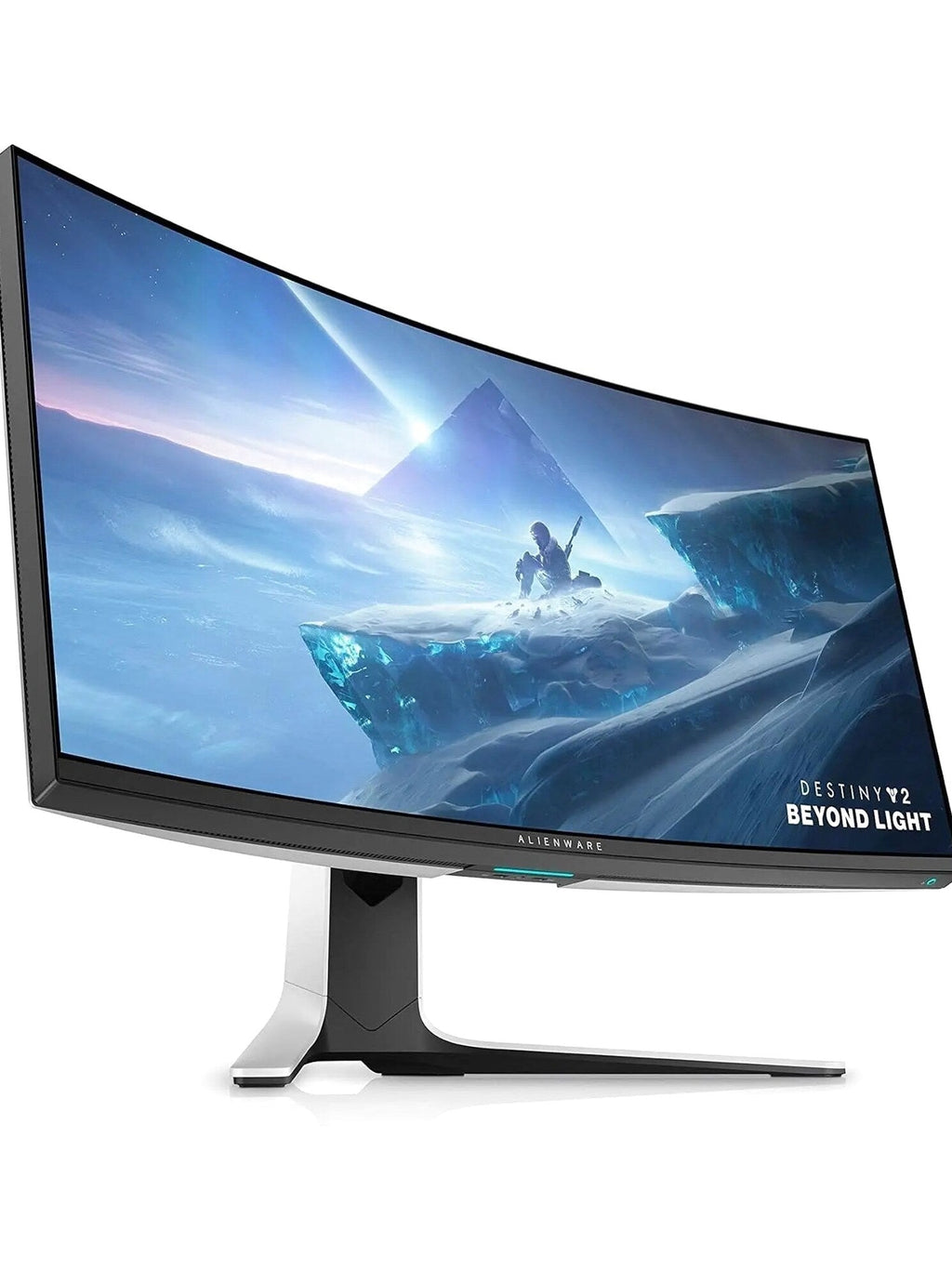 Alienware Ultrawide Curved Gaming Monitor 38 Inch, 144Hz Refresh Rate, 3840 x 1600 WQHD , IPS, NVIDIA G-SYNC Ultimate, 1ms Response Time, 2300R Curvature, VESA Display HDR 600, AW3821DW - White