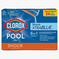 Pool Spa Hot Tub XtraBlue Shock Algaecide Treatment 1lb Bag Case 24 Pack