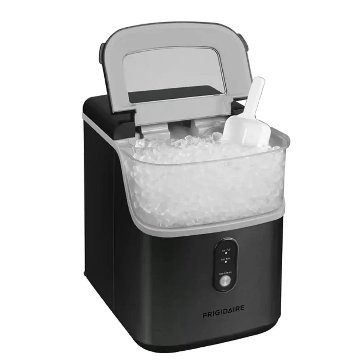 Frigidaire 33 lbs. Nugget Ice Maker - Black Stainless Steel, Efic228