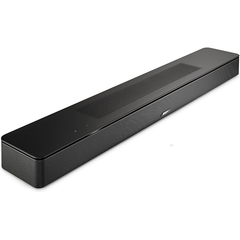 Bose Smart Soundbar With Dolby Atmos, Bluetooth, Black