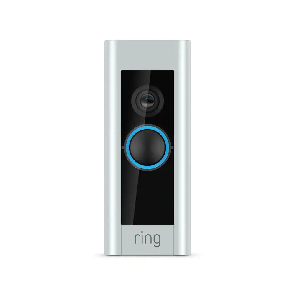 Certified Refurbished 1080p HD Wi-Fi Wired Smart Video Doorbell Camera - Pro