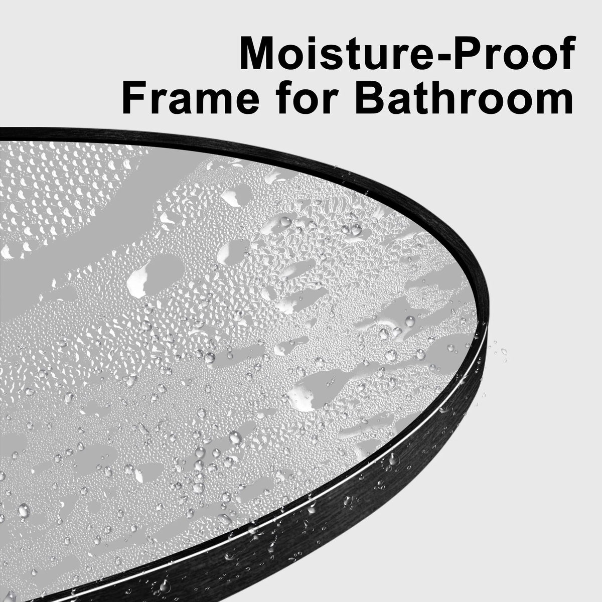 Arch Aluminum Bathroom Wall Mirror - Black Or Brushed-Gold, 1-Pack, 2-Pack Or 4-Pack