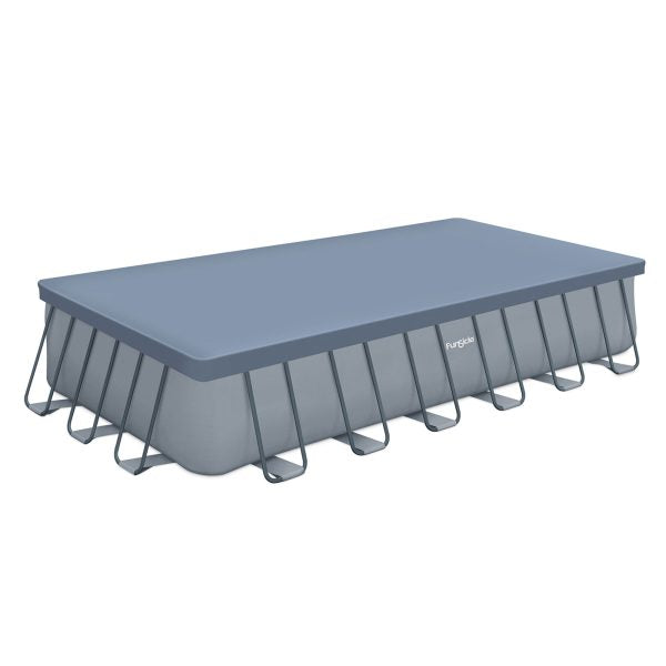 Rectangular Pool Cover, Gray, 24in - For Oasis & Activity Pools