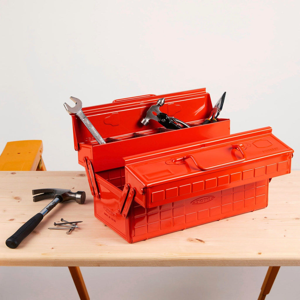 Toyo ST-350 Tool Box - Burnt Orange