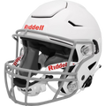 Riddell SpeedFlex Youth Football Helmet, White, Large
