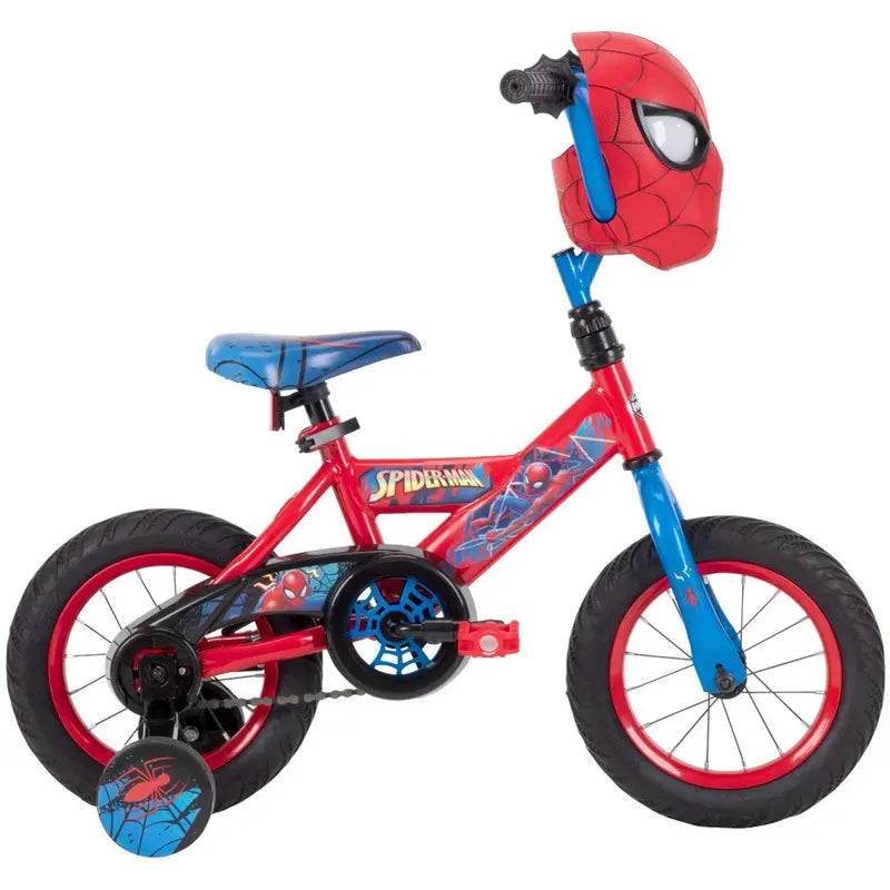 Huffy Marvel Spider-Man 12in Boys' Bike With Training Wheels And EZ Build