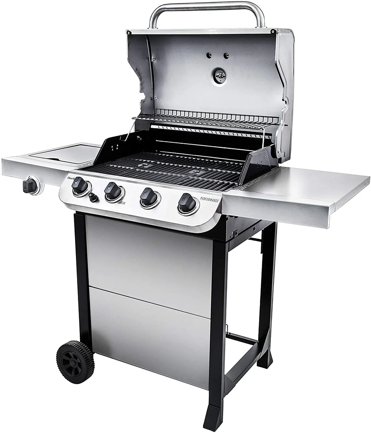 Char-Broil Performance 4-Burner Liquid Propane Gas Grill, Stainless Steel - 463377319
