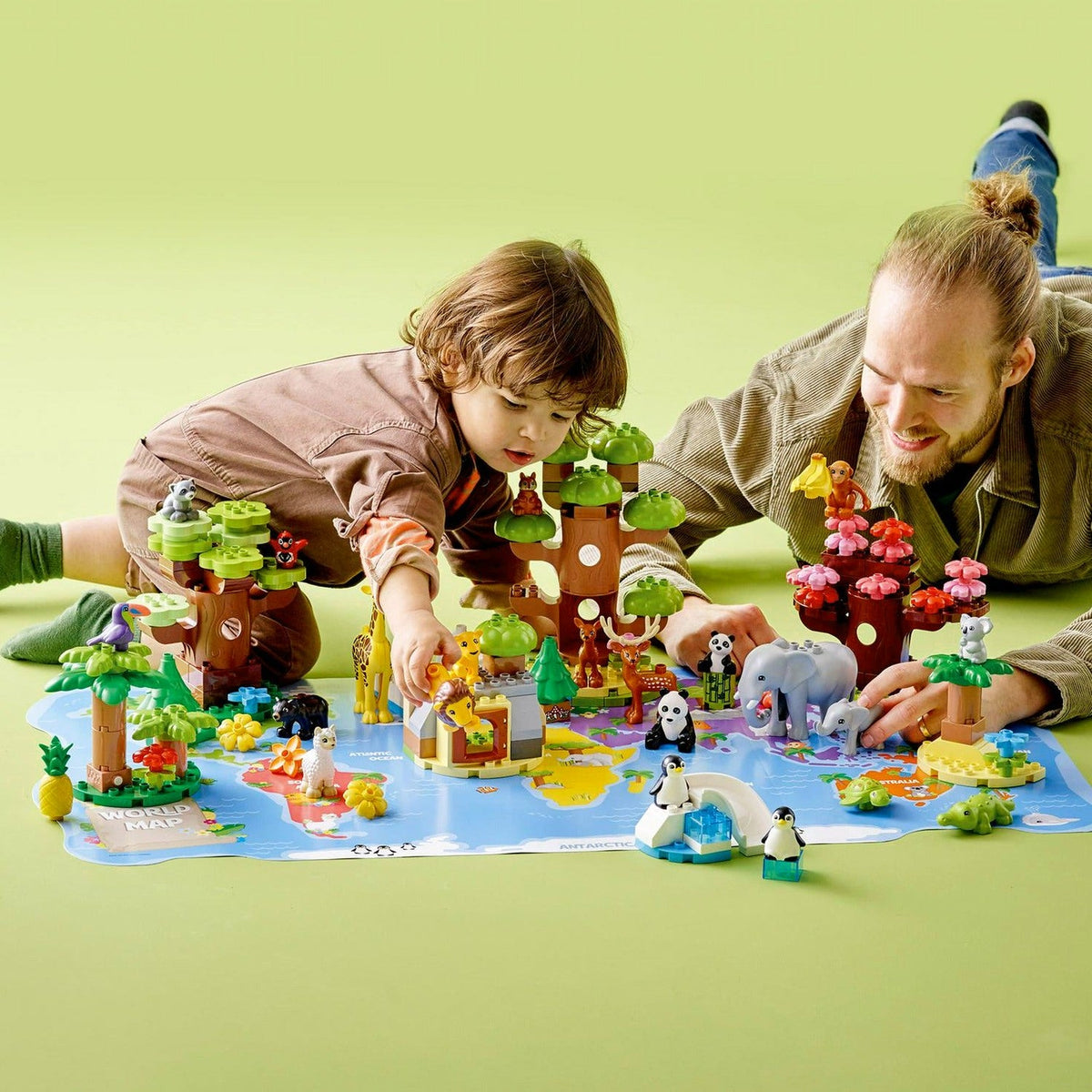 DUPLO Wild Animals of the World 10975 Building Toy Set (142 Pieces)
