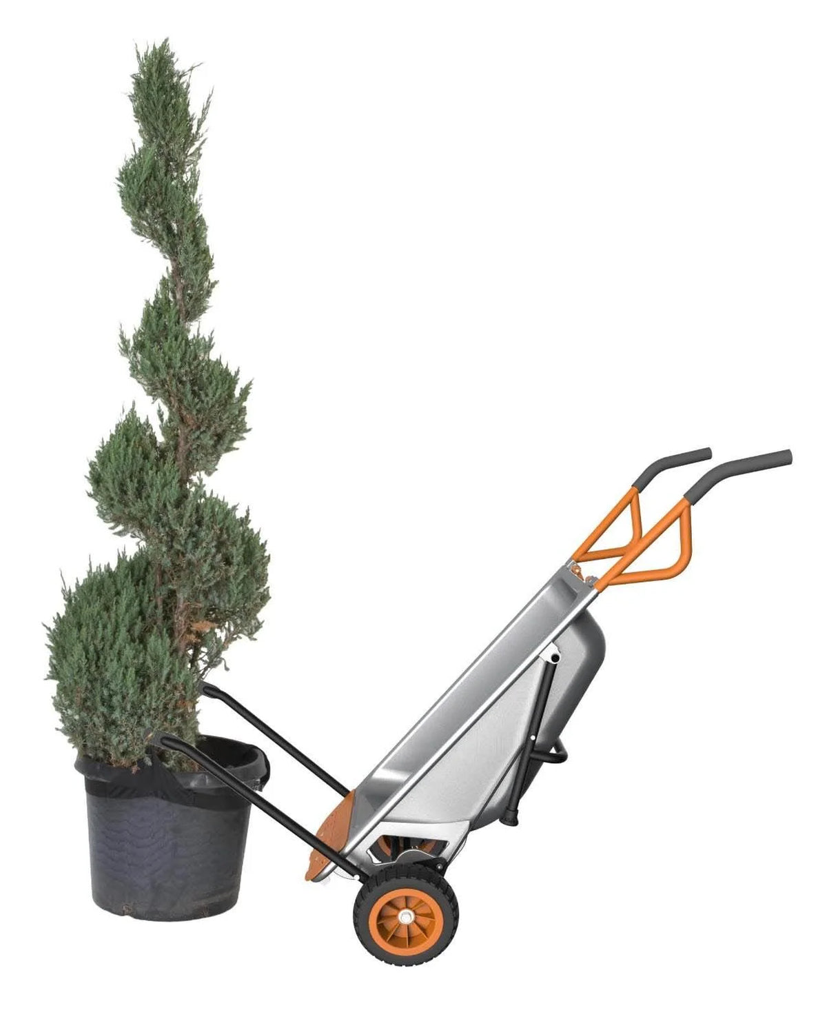 WORX Aerocart 8-In-1 Multifunction Wheelbarrow Dolly Cart Garden Carrier - WG050
