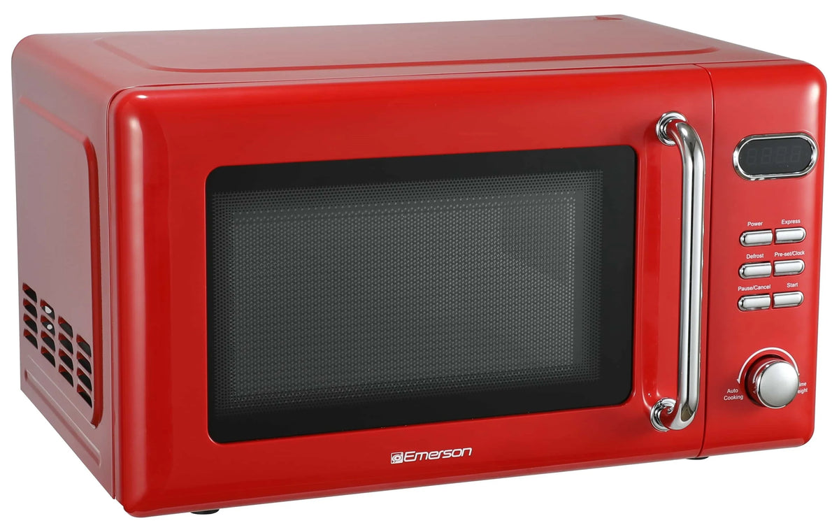 Emerson Countertop Microwave Oven 0.7 Cu Ft 700W Red - MWR7020RD