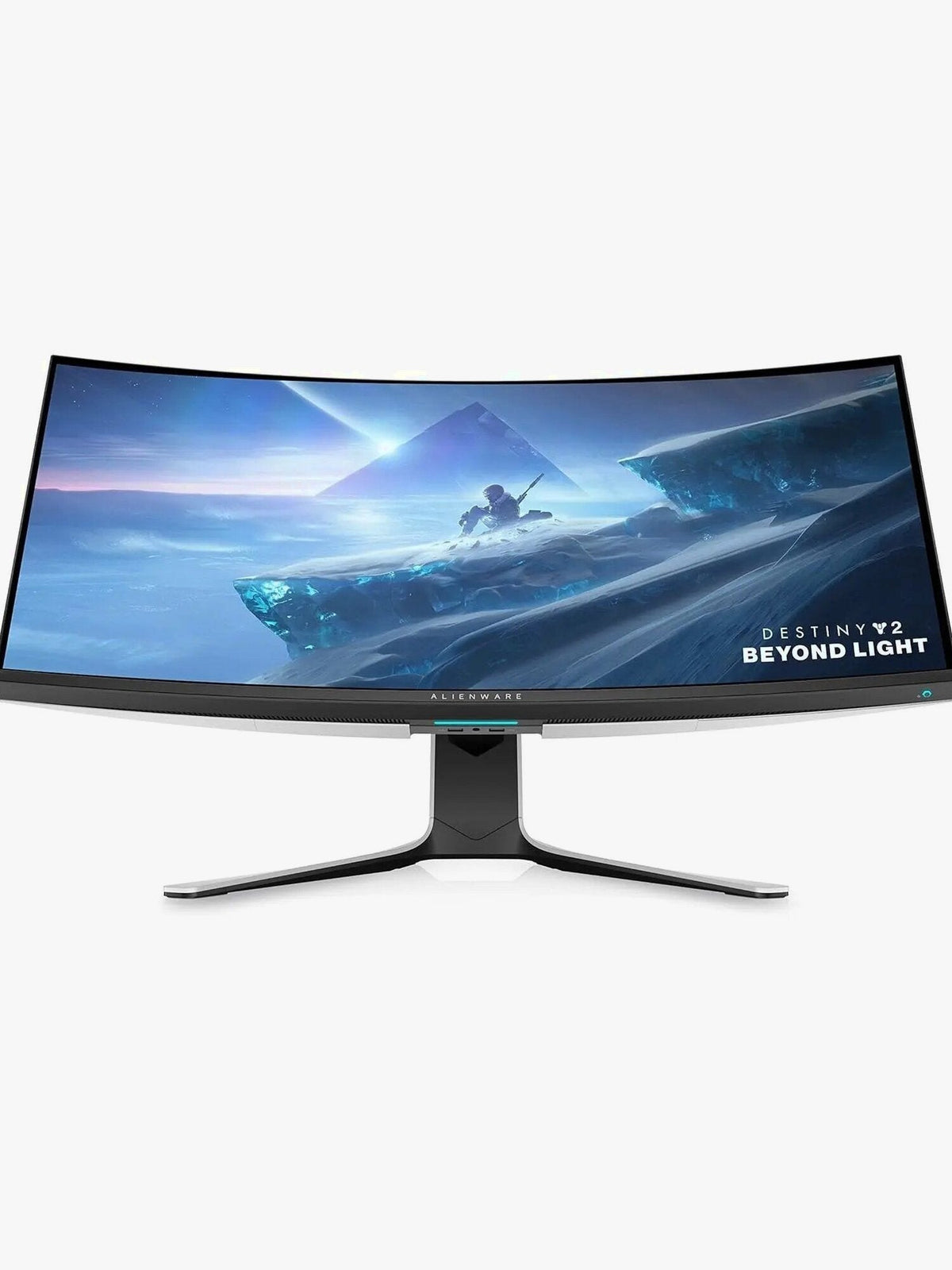 Alienware Ultrawide Curved Gaming Monitor 38 Inch, 144Hz Refresh Rate, 3840 x 1600 WQHD , IPS, NVIDIA G-SYNC Ultimate, 1ms Response Time, 2300R Curvature, VESA Display HDR 600, AW3821DW - White