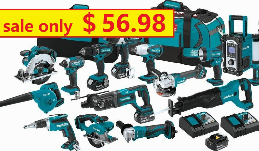 The Latest 15 Tool Combination Kit With Charger