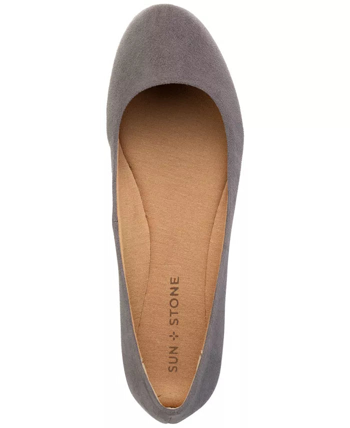 Women's Classic Ballet Flats - Round Toe Slip-On