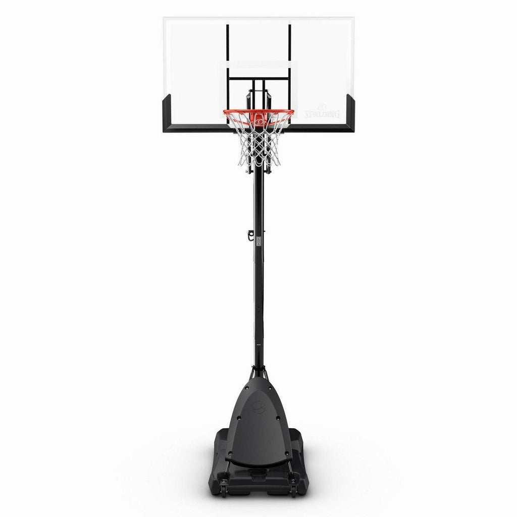 Spalding 54 In. Shatter-proof Polycarbonate Exacta heightA Portable Basketball Hoop System