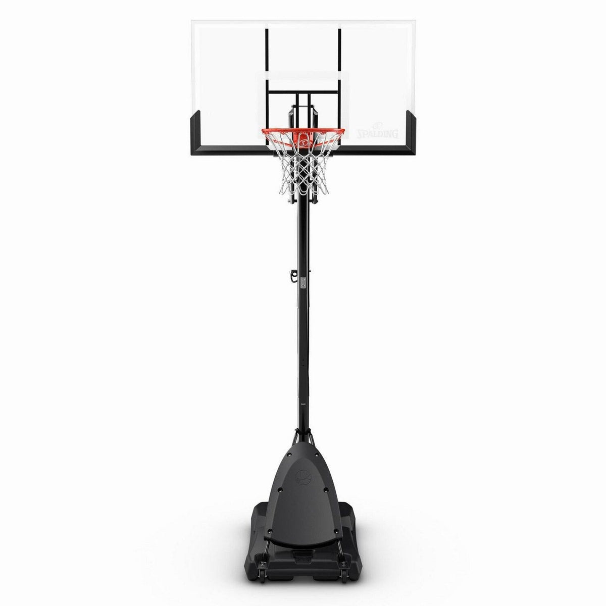 Spalding 54 In. Shatter-proof Polycarbonate Exacta heightA Portable Basketball Hoop System