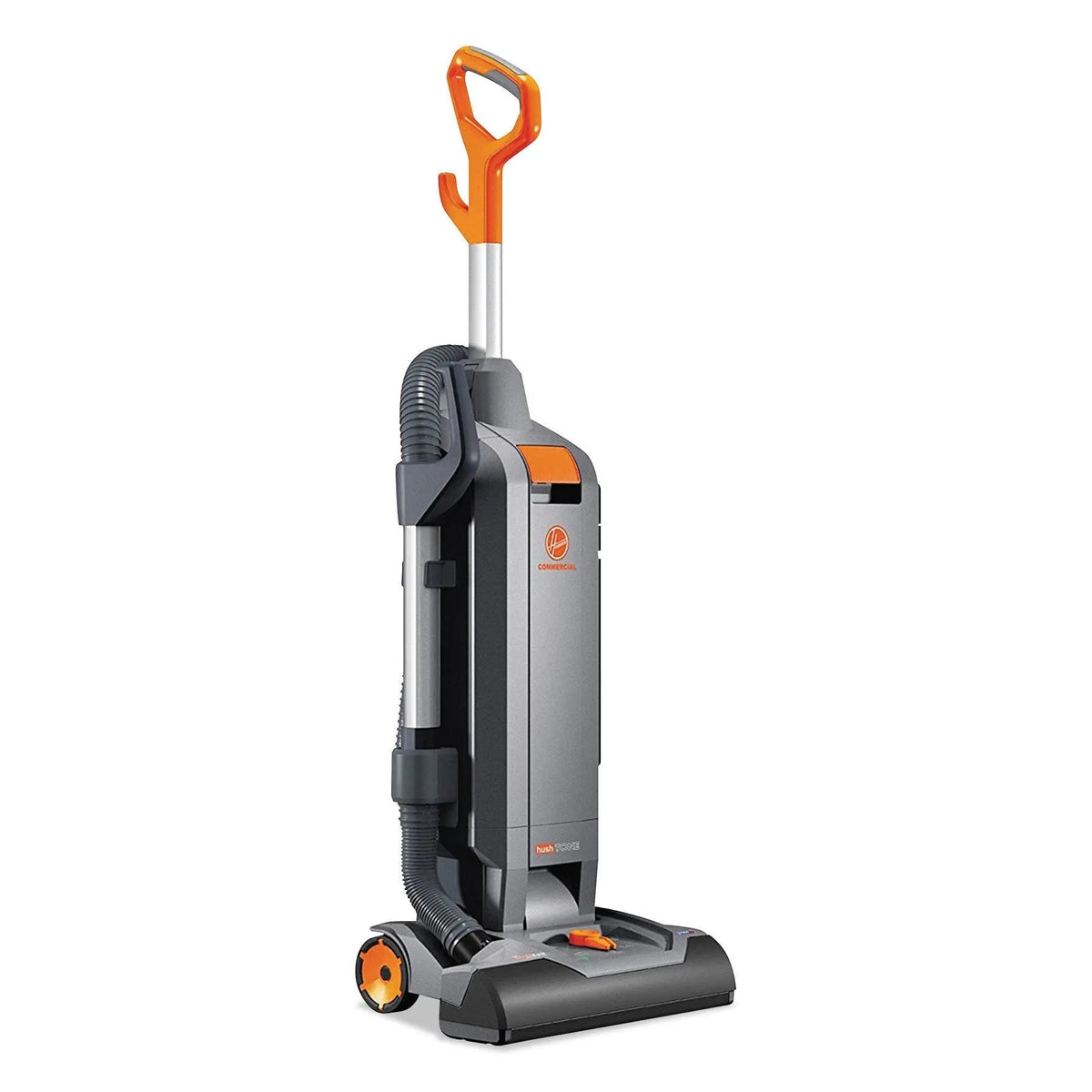 15-Inch Commercial Upright Vacuum Cleaner For Carpet And Hard Floors - Gray