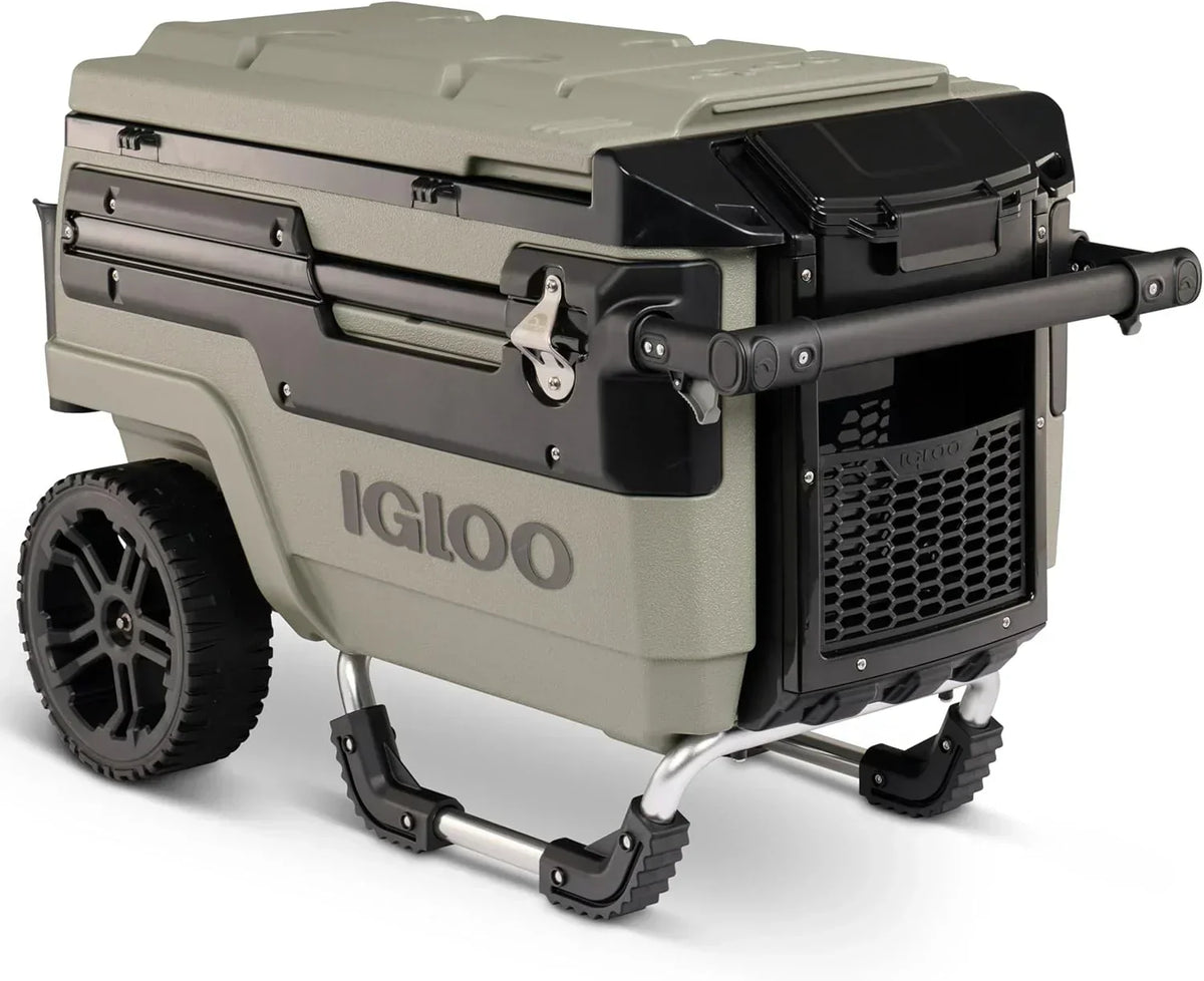 70Qt Wheeled Insulated Hard Shell Ice Chest - Trailmate