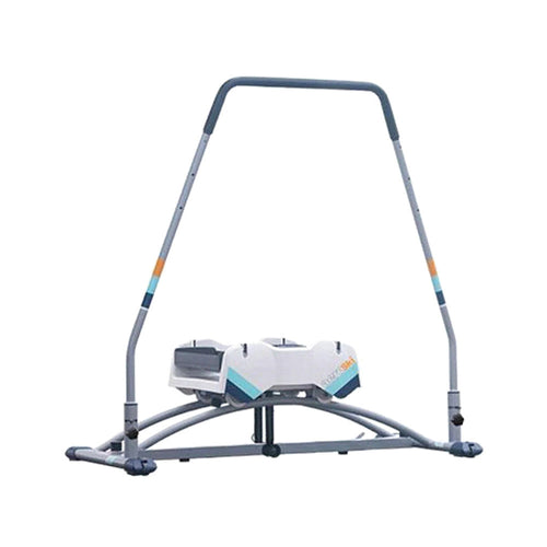 Aeroski 2.0 Ski Fitness Workout Machine with Recoil Spring Resistance Gray