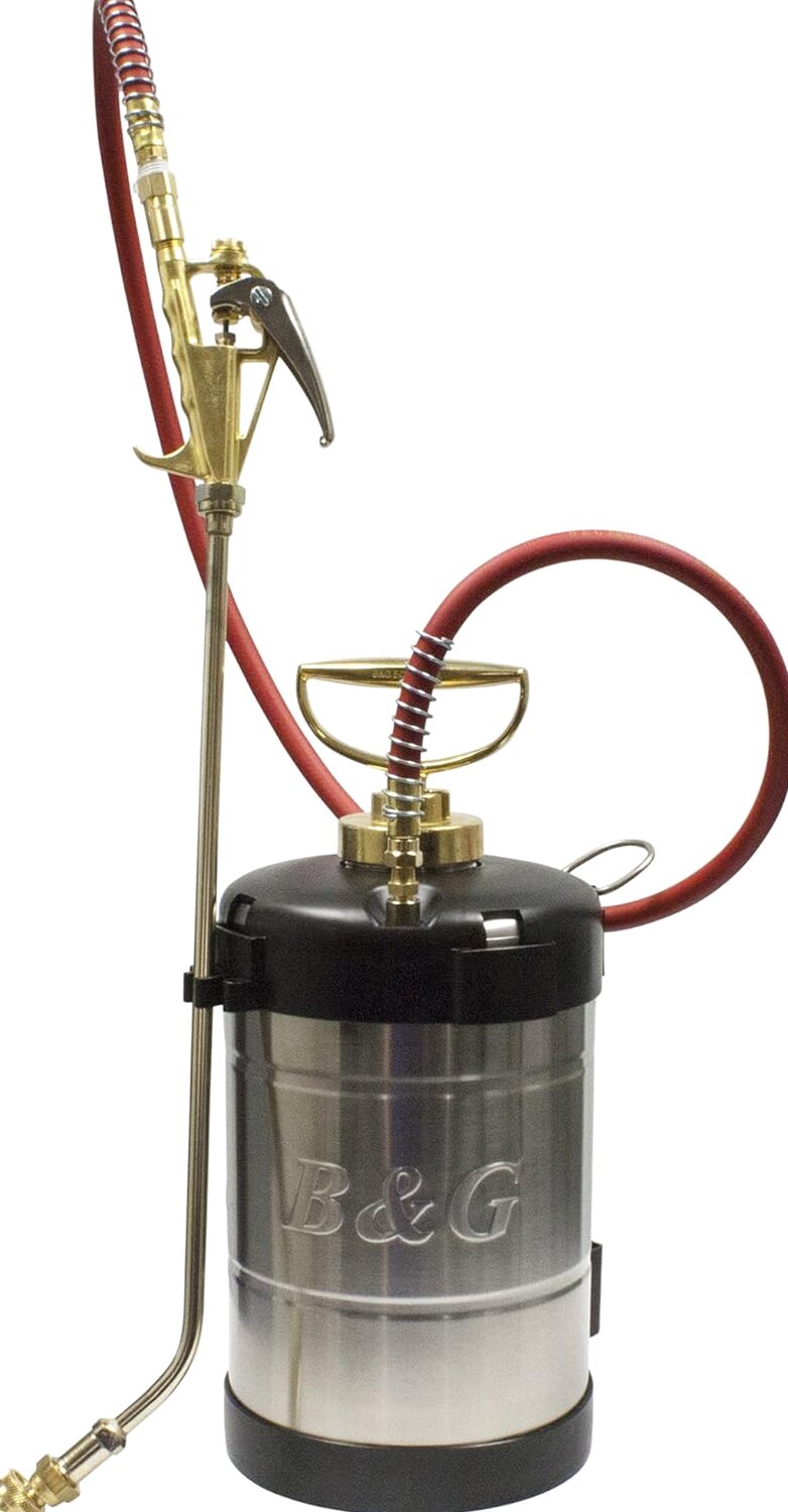 B&amp;G 1 Gal Stainless Steel Sprayer with 18" Multeejet Tip