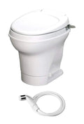 Aqua-Magic V RV Toilet Hand Flush with Hand Sprayer / High Profile / White – Thetford 31675