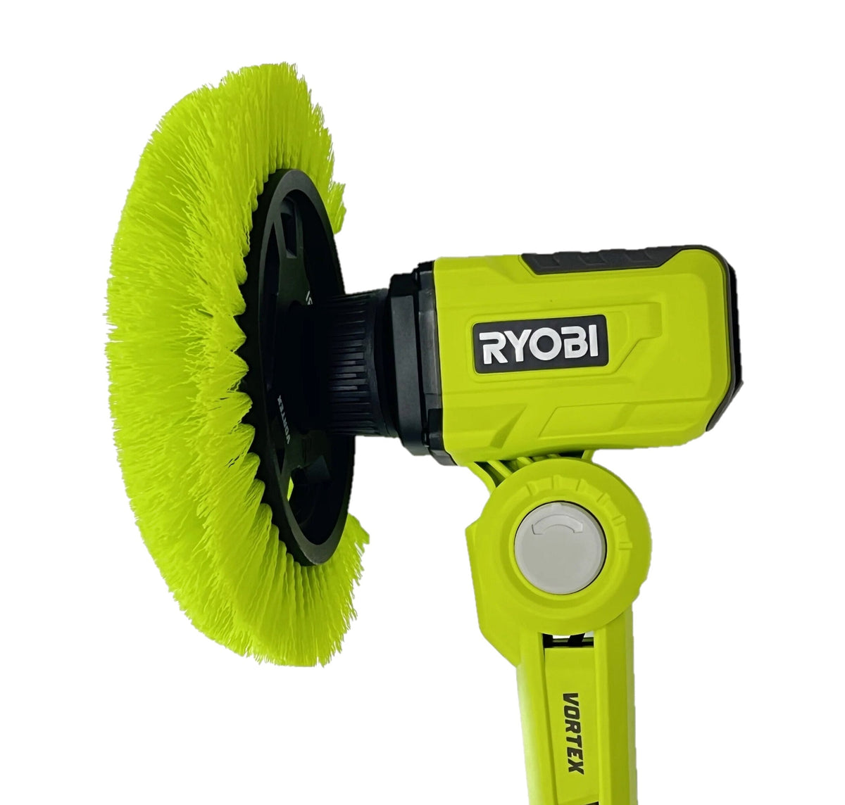 RYOBI ONE+ 18V P4500 Cordless Telescoping Power Scrubber Kit with Battery and Charger