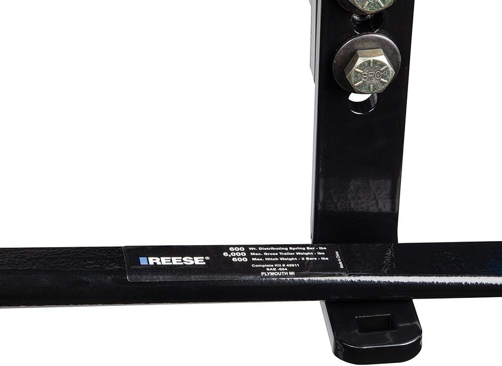 REESE Pro Round Bar Weight Distribution Kit, 8,000 lbs. Capacity - 49912