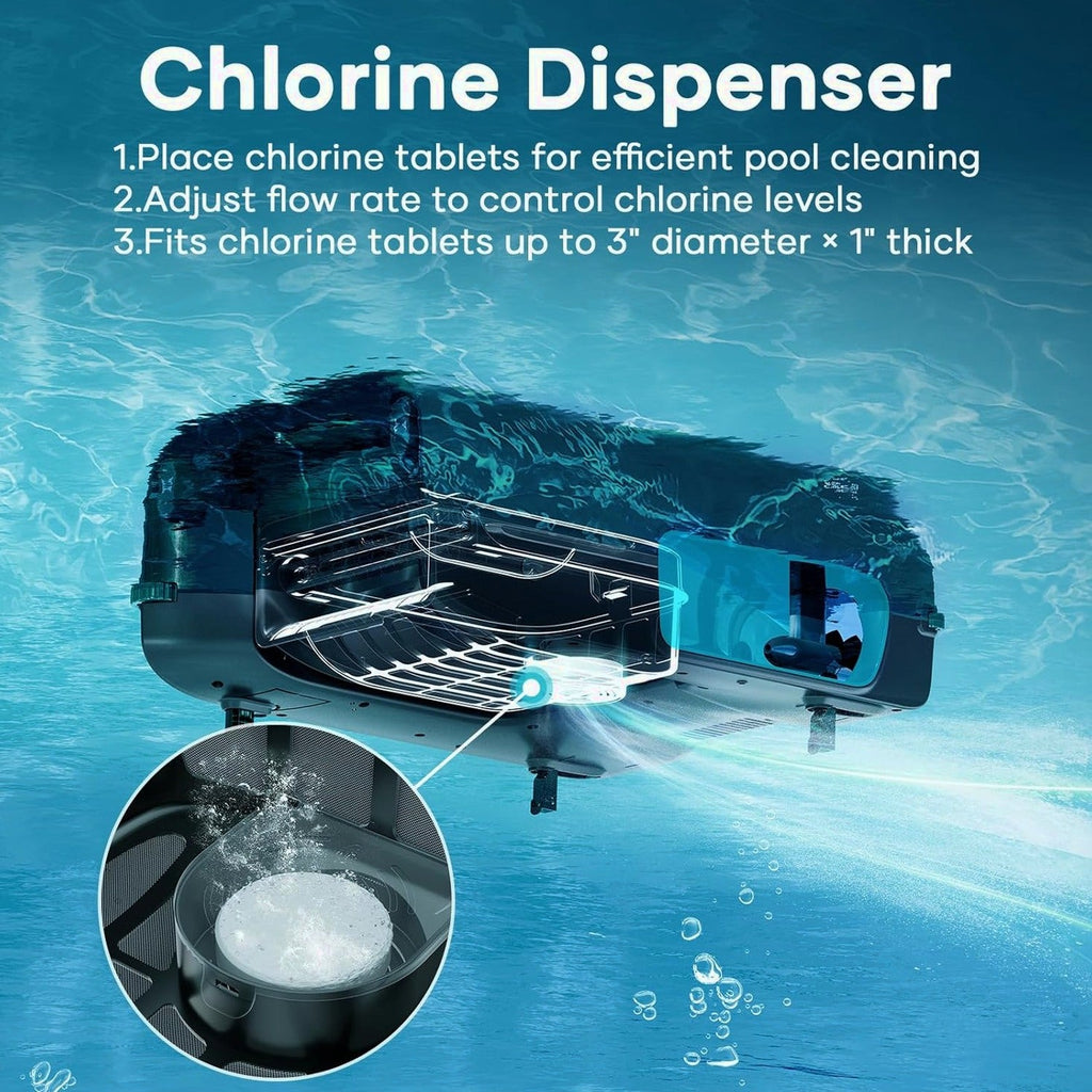 AIPER Surfer S2 Solar Pool Skimmer with APP Support, 24/7 Cleaning, Dual Charging Modes, Smart Obstacle Avoidance, Ideal for All Swimming Pool Types