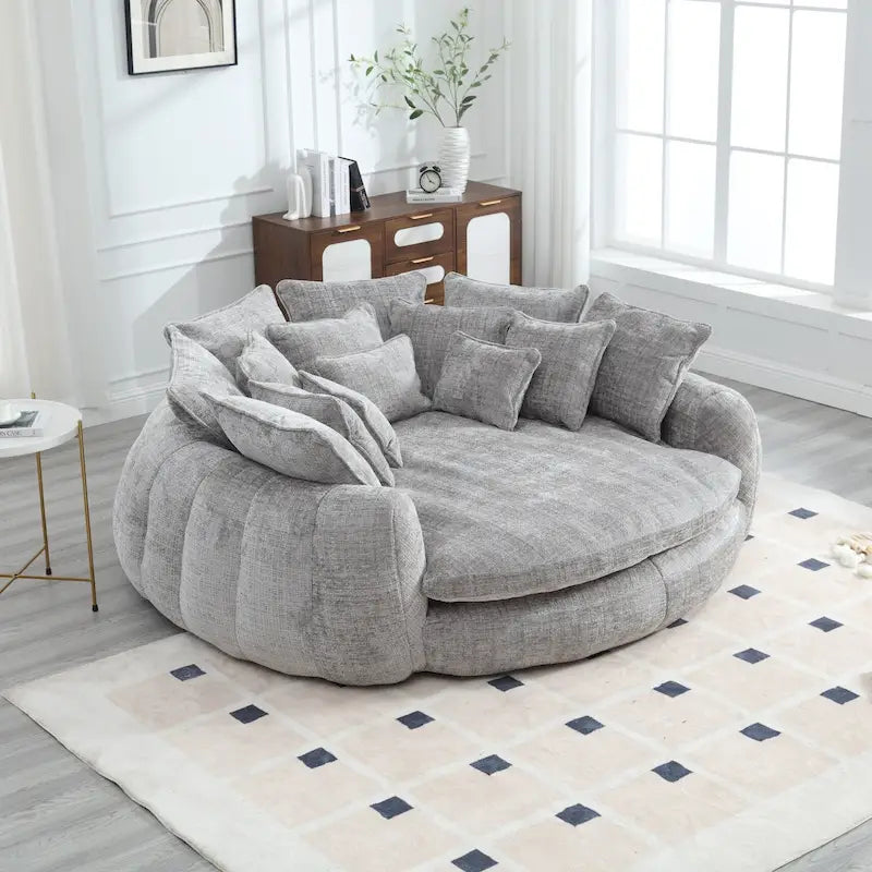 Double Loaf Sofa Bed With Armrests