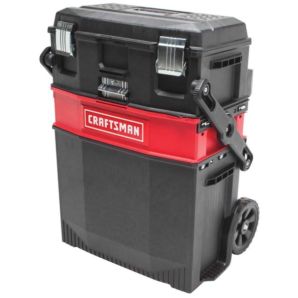 22-Inch Rolling Tool Box - 1-Drawer Lockable Metal Chest With Wheels