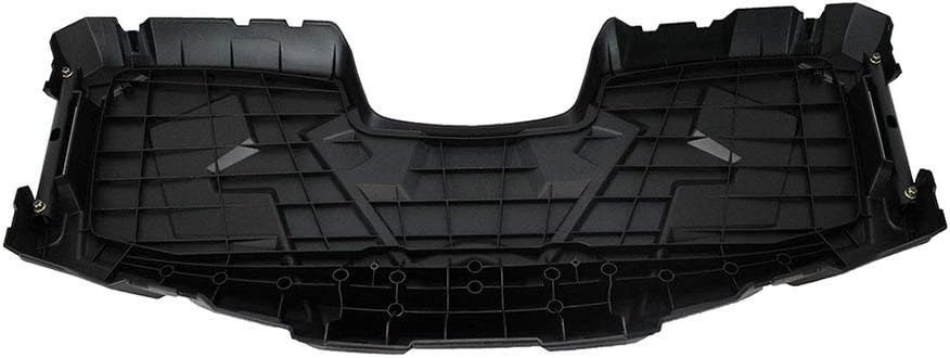 Polaris Front Rack With Plugs Assembly, Gloss Black, Qty 1 - 2636440-070