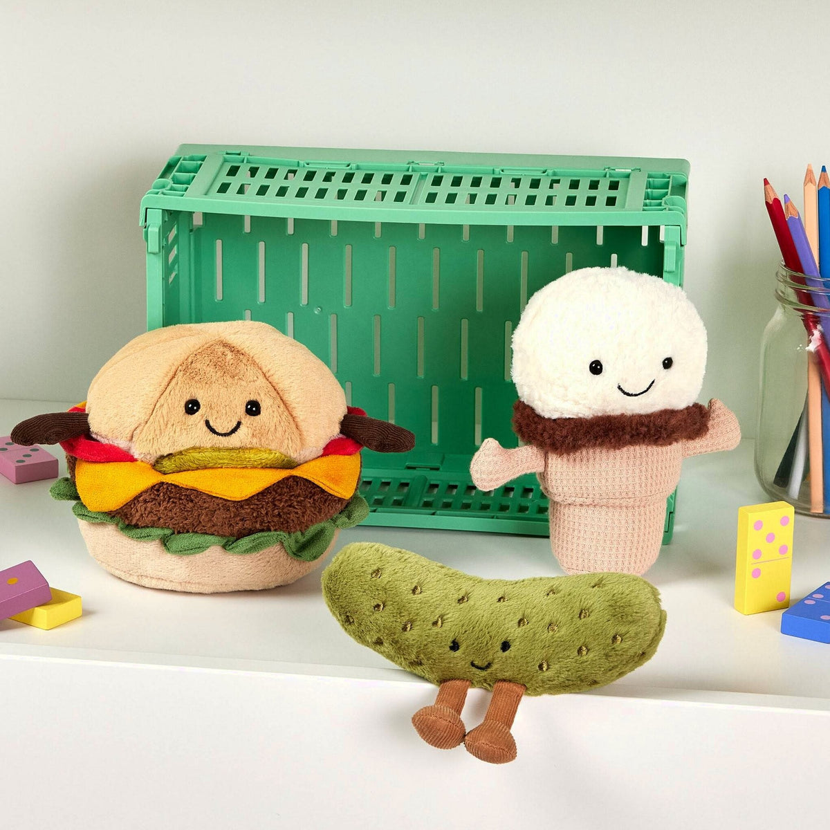 Jellycat Food Plush Toys - Hamburger